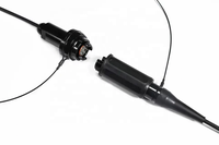Cordon de raccordement à fibres optiques blindé tactique HMA à 2/4/6/8 fibres avec enrouleur de câble pour console audio Digico