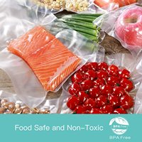 Sacs sous vide en plastique personnalisés pour usine, gaufrés et texturés, pour cuisson sous vide et emballage alimentaire