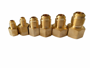 Npt chủ đề nữ chuyển đổi nam Flare chủ đề Brass Ống phù hợp adapter - Product Image 6