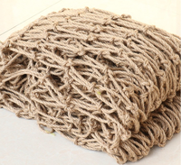 Décoration Offre Spéciale Filet de corde de chanvre Support de plante Filet de jute Filet de treillis de jute naturel
