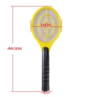 Dernier moskito Fly Killer Bat tapette à mouches mosqito tueur raquette électrique tapette à moustiques