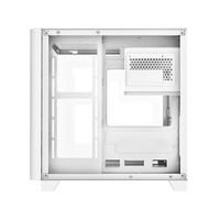 Boîtier Micro ATX AntarcChill en verre trempé de haute qualité, pour jeux, ordinateurs de bureau, tours d'ordinateurs, châssis d'ordinateurs