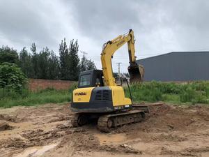 Miniexcavadora Hidráulica Usada Premium Hyundai 80 8T |   Máquina Compacta de Orugas Fabricada en Corea con Certificación EMC CE - Product Image 3