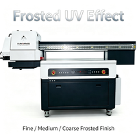 Mesin Varnish UV Digital Semi-Otomatis Baru dengan Pengumpan Dokumen Otomatis untuk Spot UV & Emboss pada Kertas Seni Berlapis Sampel