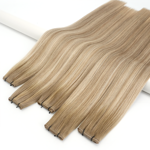 Extensioni per capelli U.S. Stock Keratin Bond Genius Weft, esenti da dazi, 7 stelle, 100% capelli Remy di prima qualità, 50g/confezione - Product Image 3