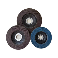 40 # ~240 #   Disque de polissage de 4,5 pouces en oxyde de zirconium, disque abrasif à lamelles, disque de ponçage pour métal