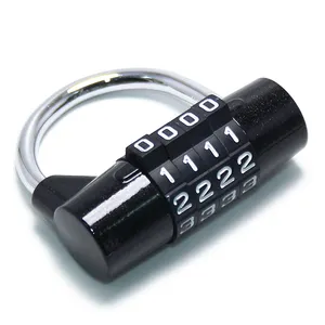 4 Digit nomor kabinet GYM kode kata sandi gembok keamanan kunci bagasi kunci kombinasi barang GYM untuk hadiah promosi