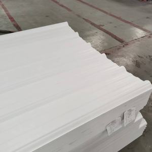 Desain Modern lembar UPVC bergelombang Panel atap PVC tahan air UV untuk apartemen taman gudang bengkel atap plastik - Product Image 3