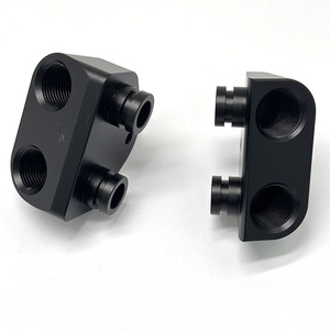 Adaptateur de refroidisseur d'huile en aluminium 8HP pour boîte de vitesses <span class=keywords><strong>BMW</strong></span> F10-550 - Product Image 1