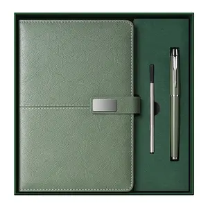 Benutzer definierte Luxus Leder Büro Schul bedarf für Geschenk Agenda Notebook Journal Planer Briefpapier Set