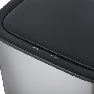Mode moderne <span class=keywords><strong>cuisine</strong></span> bureau <span class=keywords><strong>50</strong></span> litres carré en acier inoxydable capteur à main sans contact <span class=keywords><strong>poubelle</strong></span> <span class=keywords><strong>poubelle</strong></span> - Product Image 6