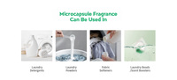 Microcapsule Voor Geurkralen Wrijving Produceert Geur. Langdurige Microcapsule