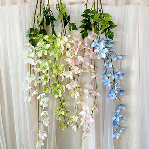 ดอกไม้ประดิษฐ์จาก Meiyu Craft ดอกมะลิผ้าไหมประดับตกแต่งงานแต่งงาน ตกแต่งบ้าน ตกแต่งทางเข้า ตกแต่งผนัง - Product Image 1