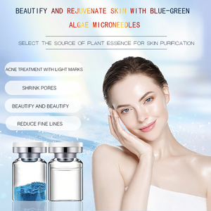 Nuovo Siero Liquido Non Invasivo per <span class=keywords><strong>Bio</strong></span>-Microneedling, Sbiancante, Anti-Acne e Anti-Macchie Scure, con Aloe Vera, Alghe e Spugna, Senza Profumo - Product Image 2