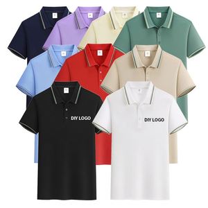 Polos Personalizados con Logotipo Bordado para Hombre, Ropa Deportiva Casual de Marca, Polos de Oficina, Camisetas de Golf para Hombre - Product Image 1