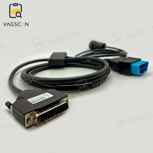 สายเชื่อมต่อ Alientech KESS3 สำหรับรถบรรทุก M-er-ced-es ชุดควบคุม Temic ช่องต่อวินิจฉัยแบบกลม OBD 14 พิน สำหรับการโปรแกรม ECU - Product Image 2