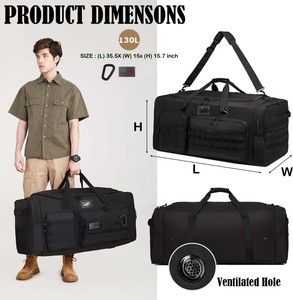 Sac de hockey sur glace gratuit avec poches pour patins et compartiments pour accessoires, sac de hockey sur glace imperméable pour une protection par tous les temps - Product Image 2