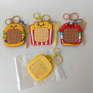 Nouveau jouet anti-stress créatif et mignon en forme de chat de dessin animé avec billes magnétiques, pendentif de sac pratique et ornement de bureau - Product Image 3