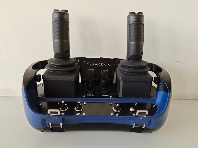 Solid and Highly Flexible Radio Remote Control for Proportionally Controlled Hydraulic Equipment Nearly Hydraulic Control System