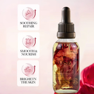 Naturale fiore essiccato massaggio olio 100% pura natura biologico di prima qualità rosa rosmarino gelsomino lavanda olio essenziale per il viso - Product Image 3