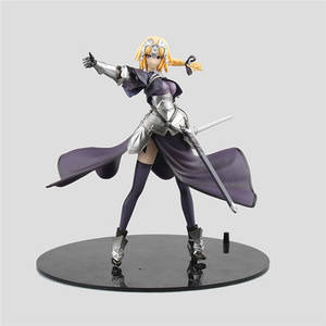 <span class=keywords><strong>Fate</strong></span> <span class=keywords><strong>Night</strong></span> of Destiny SABER Juana de Arco Modelo de juguete de PVC de pie con pancarta y mano esculpida en estilo congelado - Product Image 3
