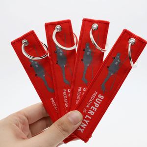 Porte-clés tissé personnalisé avec motif d'avion pour musées d'aviation et boutiques d'articles de loisirs - Product Image 4