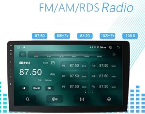 Autoradio 10 pouces avec processeur T100 A100 4 cœurs, <span class=keywords><strong>radio</strong></span> FM IC8035 et amplificateur YD7388 lecteur multimédia de navigation gps de voiture IC - Product Image 3