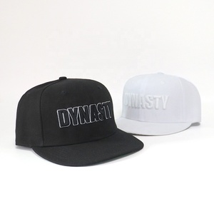 Cappellini Snapback Hip Hop OEM/ODM Personalizzati a 6 Pannelli Strutturati da Uomo con Visiera Piatta, Logo Ricamato, in Acrilico, Taglia Regolabile - Product Image 3