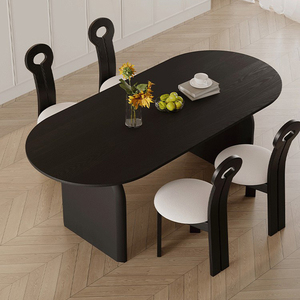 Set Tavolo <span class=keywords><strong>da</strong></span> <span class=keywords><strong>Pranzo</strong></span> in Legno di Lusso Moderno Personalizzabile per <span class=keywords><strong>Sala</strong></span> <span class=keywords><strong>da</strong></span> <span class=keywords><strong>Pranzo</strong></span> Domestica, <span class=keywords><strong>Cucina</strong></span> <span class=keywords><strong>e</strong></span> Uso Commerciale in Ristoranti - Product Image 5