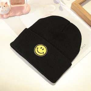2020010316 <span class=keywords><strong>neonato</strong></span> Unisex cappello lavorato a maglia Smile Face Baby Cap - Product Image 5