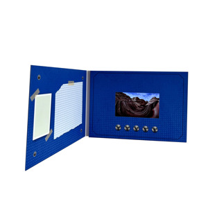 Wholesale Fashion Brand Advertising <b>Book</b> Digital Marketing LCD Screen Invitation Card Video Brochure Greeting Card Paper Gift - Product Image 3