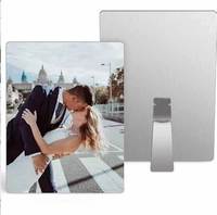 Plaque en aluminium sublimable de haute qualité pour transfert de couleur, feuille métallique pour impression photographique, supports vierges durables à finition blanche
