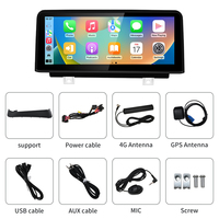 STWEI 2025New ID6 ID7 ID8 UI Sistem Android Wireless Carplay AUTO untuk BMW Seri 1 F20 F21 Tahun 2013-2016 NBT Pemutar Video Mobil GPS
