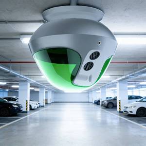 Sistema de Aparcamiento Ultrasónico Integrado de Montaje Frontal RS485 TCP/IP con Depuración de Aplicaciones, Sistema Inteligente de Guía de Estacionamiento para Centros Comerciales - Product Image 3