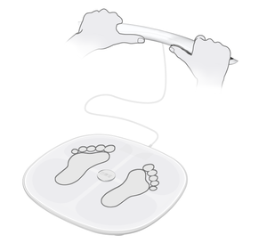 Balance de pesée corporelle intelligente à 8 électrodes pour salle de bain, mesure précise, vente chaude - Product Image 1