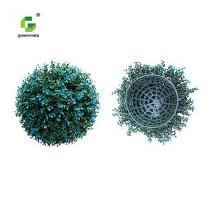 <span class=keywords><strong>Livraison</strong></span> directe d'usine <span class=keywords><strong>de</strong></span> boules d'herbe <span class=keywords><strong>de</strong></span> plantes artificielles <span class=keywords><strong>de</strong></span> haute qualité Greenmeta PE <span class=keywords><strong>fleurs</strong></span> et plantes décoratives à longue durée <span class=keywords><strong>de</strong></span> vie - Product Image 4