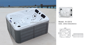 Spa bañera de hidromasaje al aire libre jacuzzis baño acrílico bañeras de hidromasaje para la venta <span class=keywords><strong>precio</strong></span> barato de lujo sexy hidro masaje Balboa tubo de <span class=keywords><strong>jacuzzi</strong></span> - Product Image 6