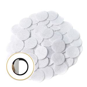 Cercles en feutre collant <span class=keywords><strong>de</strong></span> tissu blanc <span class=keywords><strong>de</strong></span> 1 \ "25mm en vrac 1000pcs formes découpées pour les projets d'artisanat <span class=keywords><strong>de</strong></span> bricolage - Product Image 1