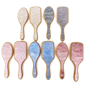 Maßgefertigter Luxus-Holzkamm aus Acetat mit Massagefunktion und Antistatik-Eigenschaften für Damen - Product Image 4
