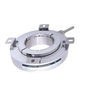 K158 lubang dan poros besar 70mm 75mm 78mm 80mm 82mm 1024 Pulse Output 5v Rotary Incremental Pulse Encoder