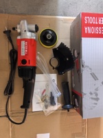 Machine à polir électrique industrielle portable TGS 1400W pour sols en béton et travaux de détail 220V/50Hz
