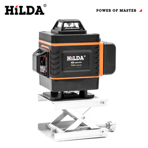Nivel Láser Automático Rotatorio de Alta Precisión con Haz Verde <span class=keywords><strong>4D</strong></span>, Nivel Láser de 16 Líneas Horizontal y Vertical de 360 Grados - Product Image 4