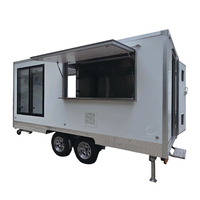 Camions de restauration, food trucks, petits camions à hamburgers, camions à café, restaurants mobiles, remorques de restauration, remorques alimentaires à deux zones
