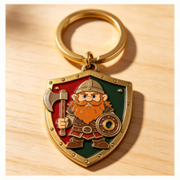 Accessoire en alliage de zinc pour peinture à l'huile, personnage de dessin animé Lord