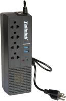 Stabilisateur de tension automatique TAILEIOK TLFR-600VA/300W monophasé AC 110V 220V, type relais, prise, en aluminium