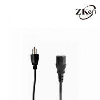 Câble d'alimentation CA US 3 broches NEMA 5-15P vers IEC C13, certifié UL ETL, câble PVC pour moniteur PC et appareils électroménagers, longueur personnalisée