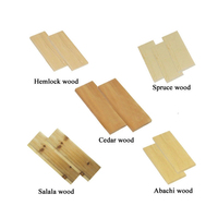 Harga pabrik panel dinding ruang uap kering kayu Hemlock Sauna untuk Sauna