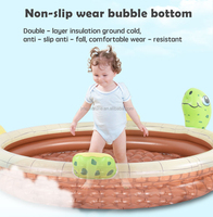 Piscine gonflable Sunshine Happy Pig pour enfants de 3 à 7 ans, en PVC de 0,25 mm d'épaisseur, utilisation intérieure et extérieure, Guangdong