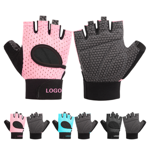 Gants de fitness unisexes à demi-doigts pour la gym, la pêche et le cyclisme - Protection respirante antidérapante avec sangle de poignet réglable - Product Image 1
