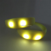Bracelet LED Lumineux pour Couple, Style Coréen, Contrôle à Distance DMX, Programmable Sans Fil